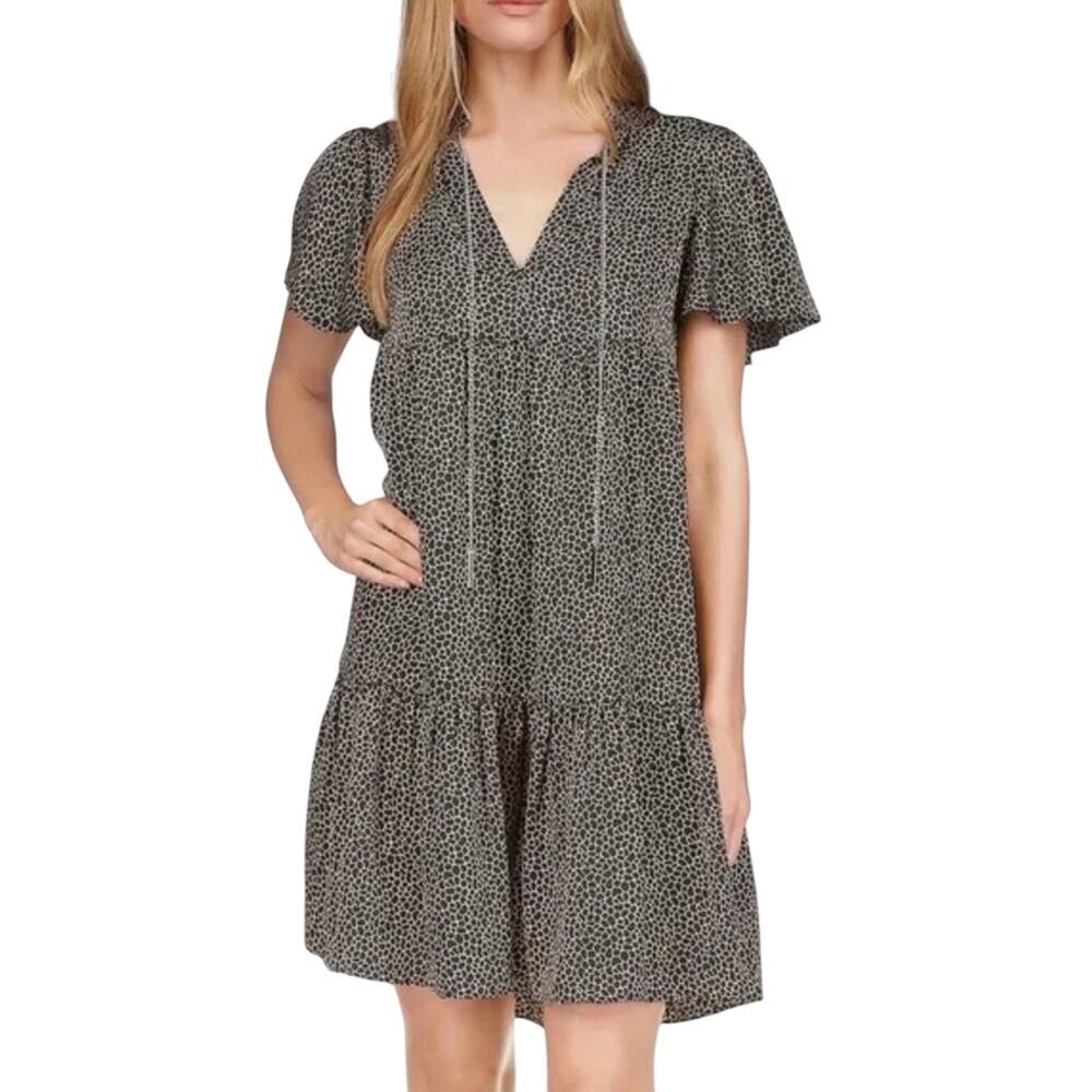 Michael Kors Women's Elegant Patterned Paper doll Dress Size Medium NWT